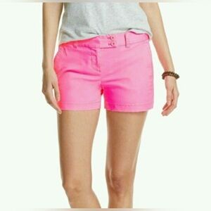 Vineyard Vines Hot Pink  3 1/2 Inch Every Day Cargo Shorts